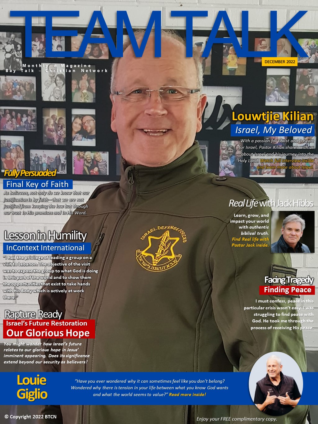 Team Talk – December Cover